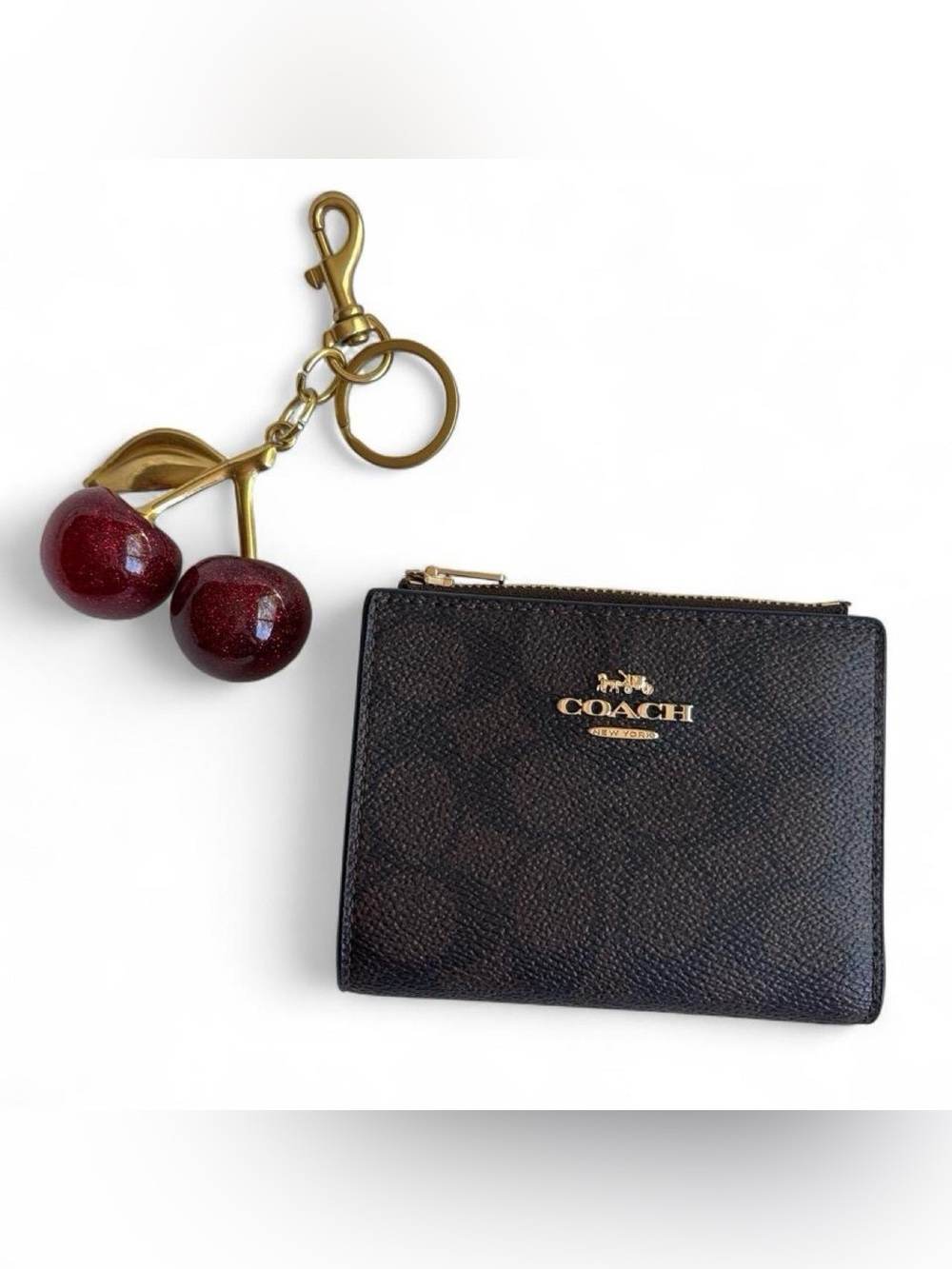 Authentic Coach Brown Leather Wallet
